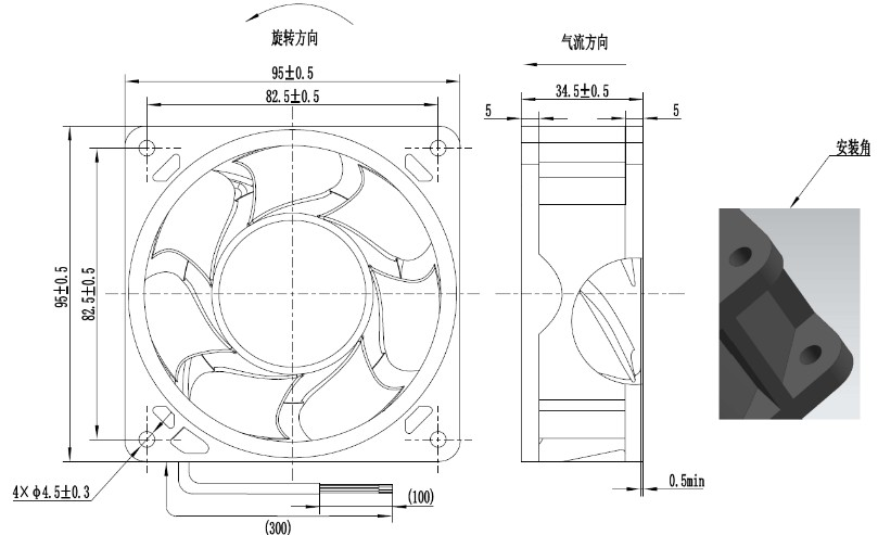 尺寸图 图1