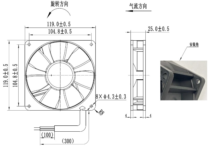尺寸图 图1