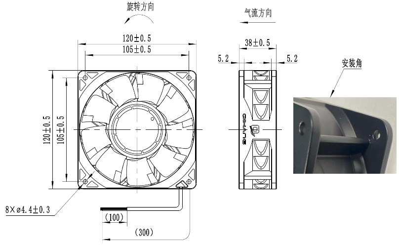 尺寸图 图1