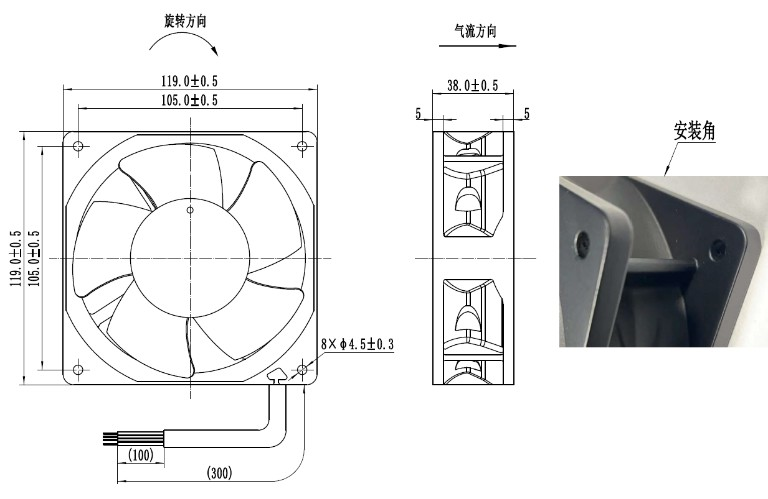 尺寸图 图1