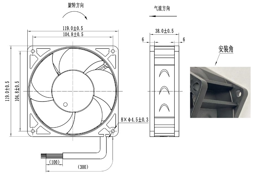 尺寸图 图1