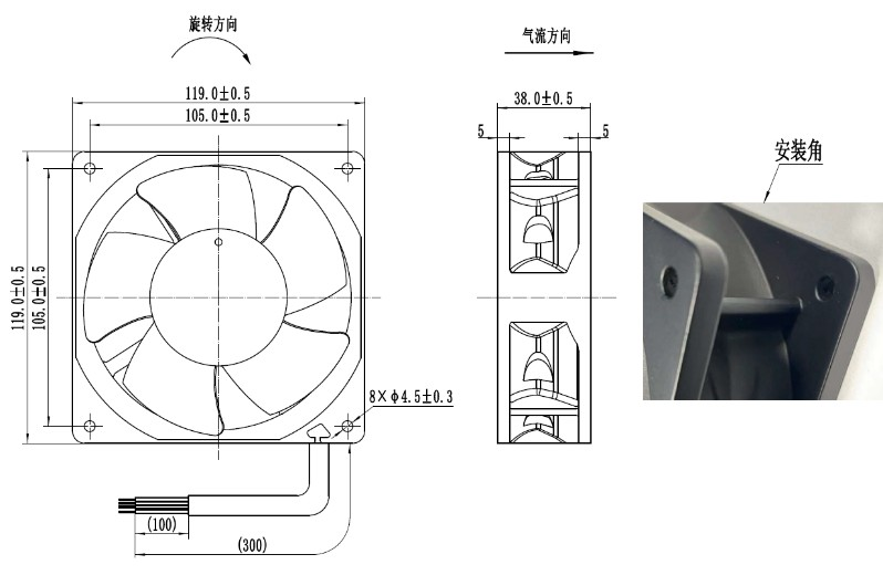 尺寸图 图1